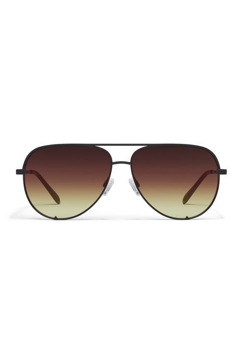 High Key 55mm Aviator Sunglasses