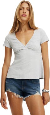 Cotton On Women's Lucy Babydoll Tee