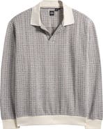 BOSS Sota Long Sleeve Polo Sweater
