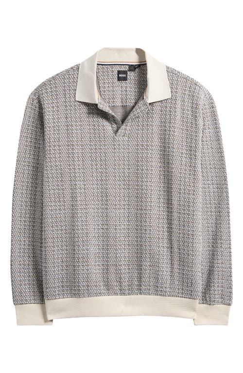 Hugo Boss Boss C Sota 102 Sweatshirt Off White In Gray