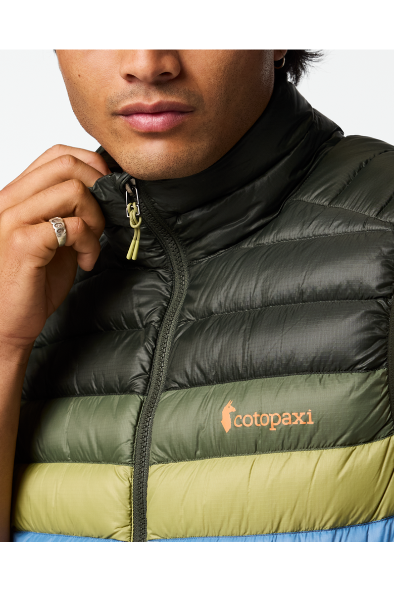 Fuego Down Vest - Men's, Alternate, color, Woods Stripes