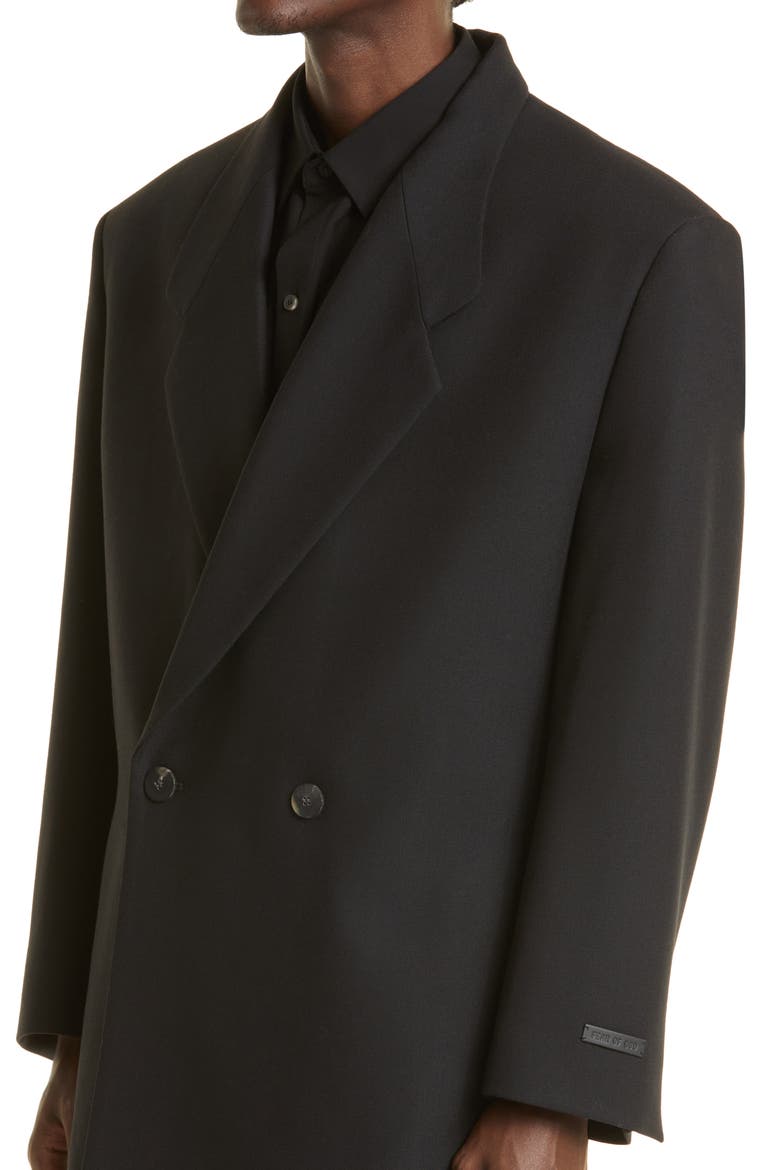 The Eternal California Virgin Wool Twill Blazer, Alternate, color, BLACK