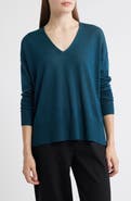 Eileen Fisher Boxy Merino Wool Sweater