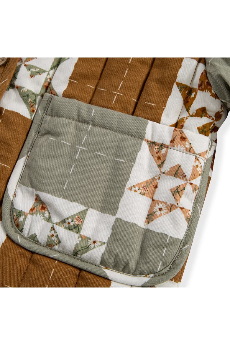 Quilted Coat, Alternate, color, Quilt