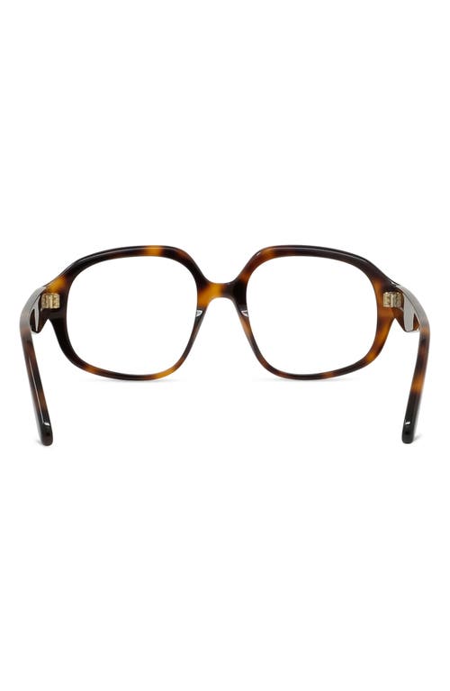 LOEWE LOEWE CURVY 51MM GEOMETRIC OPTICAL GLASSES