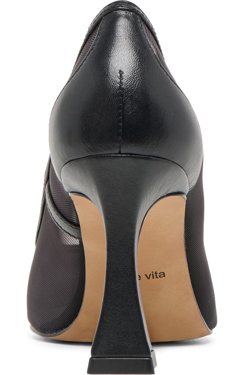 Dolce Vita Malory Pointed Toe Pump, Alternate, color, Onyx Mesh