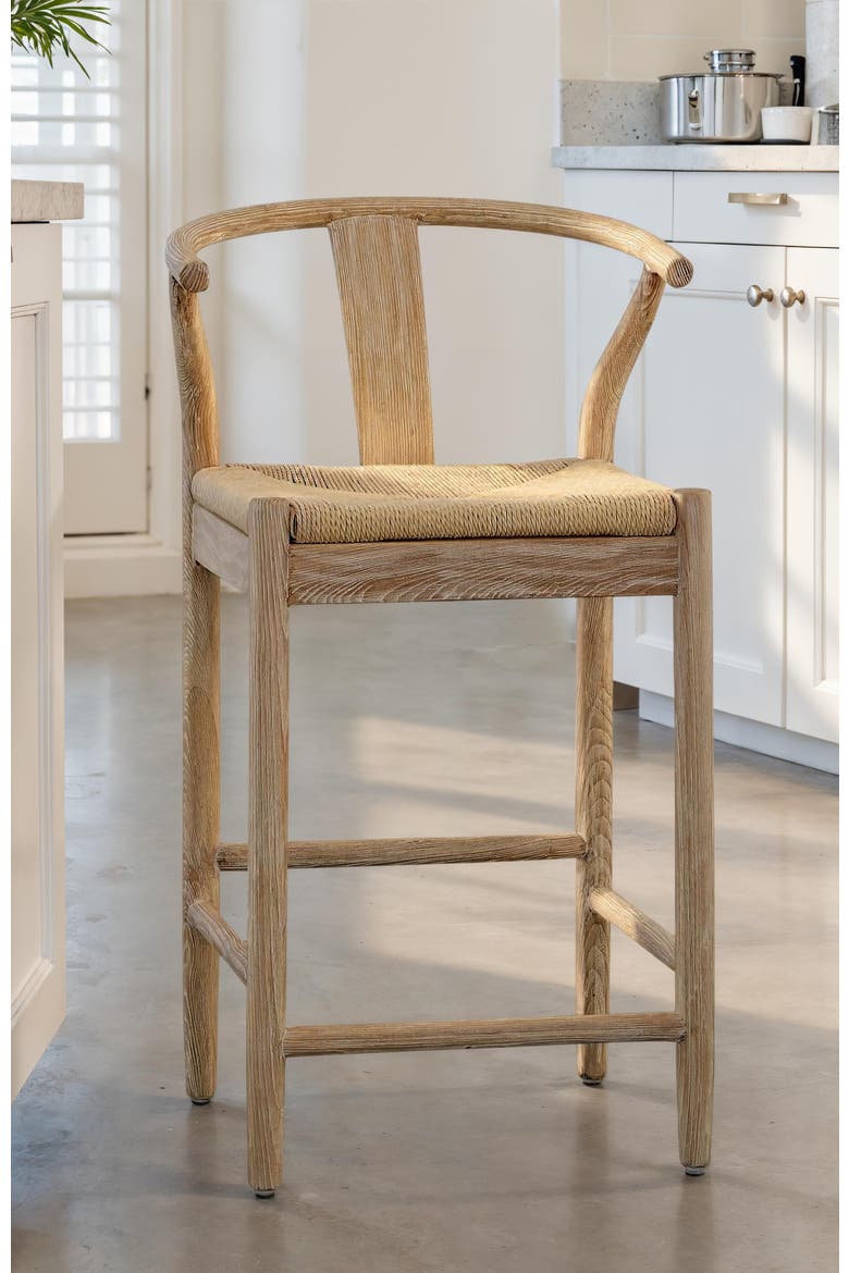 Rami Danish Cord Counter Stool, Alternate, color, Natural