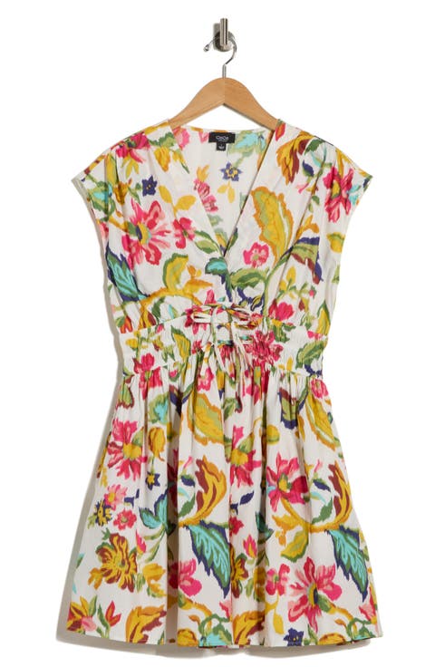 V-Neck Multi Tie Dress