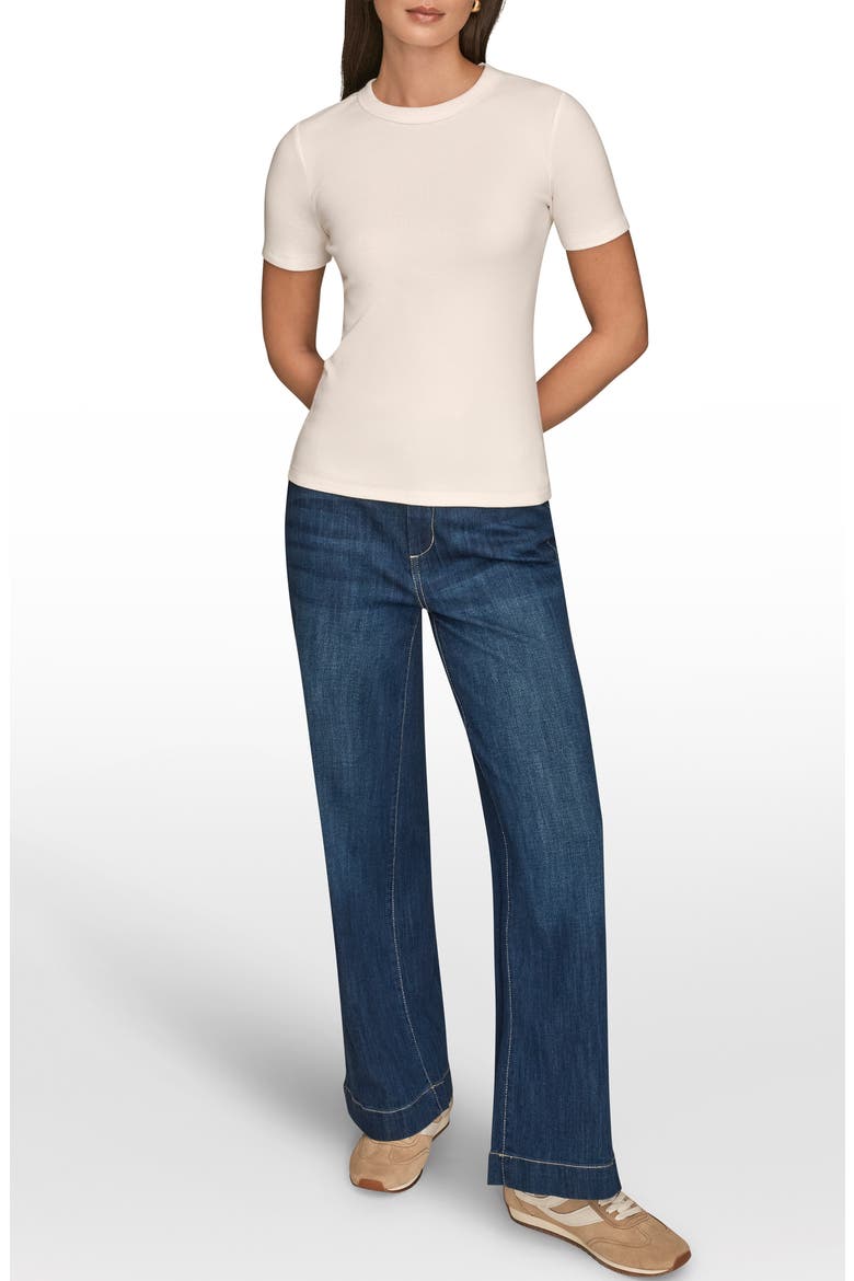 Crewneck Top, Alternate, color, CREAM