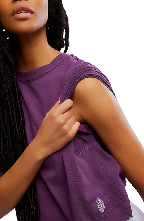 Free People Fp Movement Inspire Tee In Purple