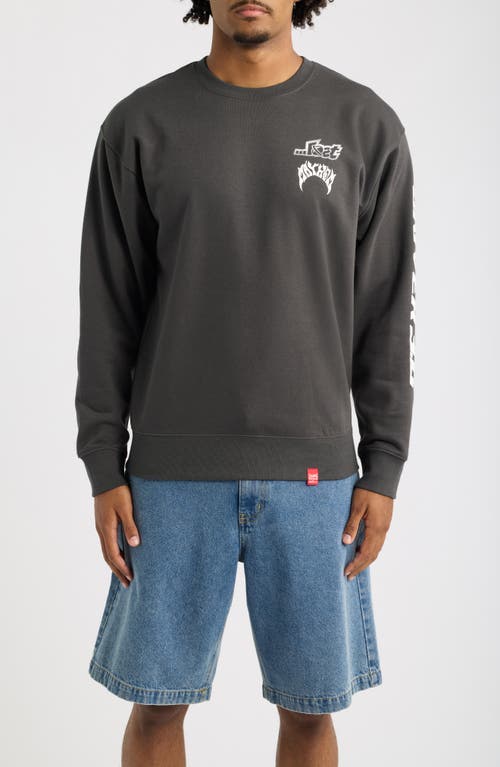 Lost Driver 3.0 Graphic Cotton Blend Sweatshirt in Vintage Black at Nordstrom, Size X-Large