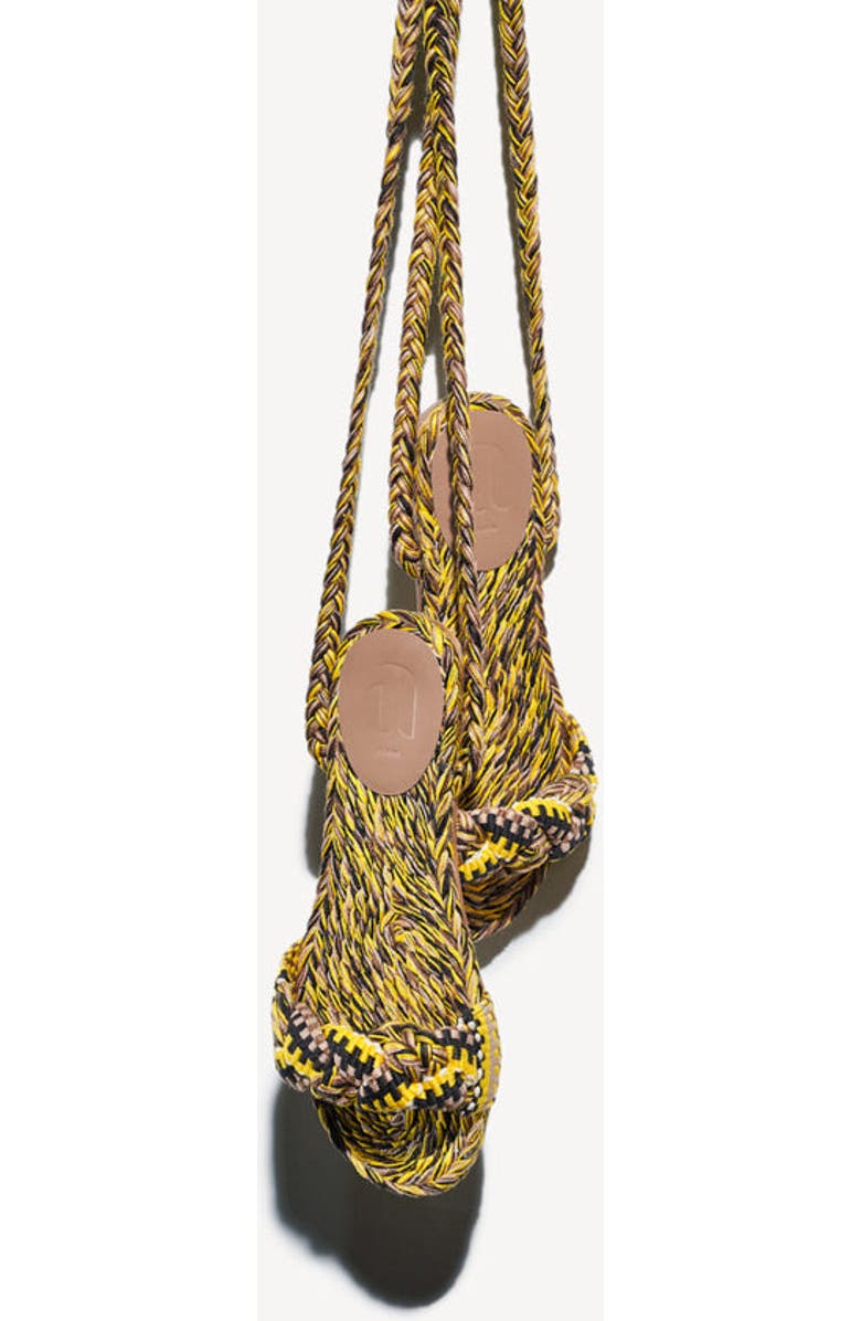 Amambaih Paula Sandals, Alternate, color, Yellow