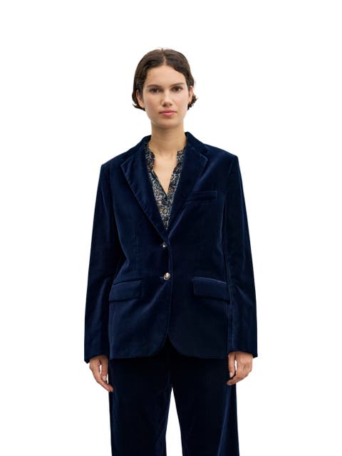 Jyna Velvet Suit Blazer