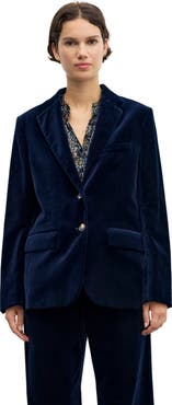 GERARD DAREL Jyna Velvet Suit Blazer