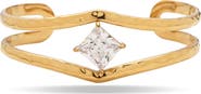 EYE CANDY LOS ANGELES Golden Prism Cuff Bracelet