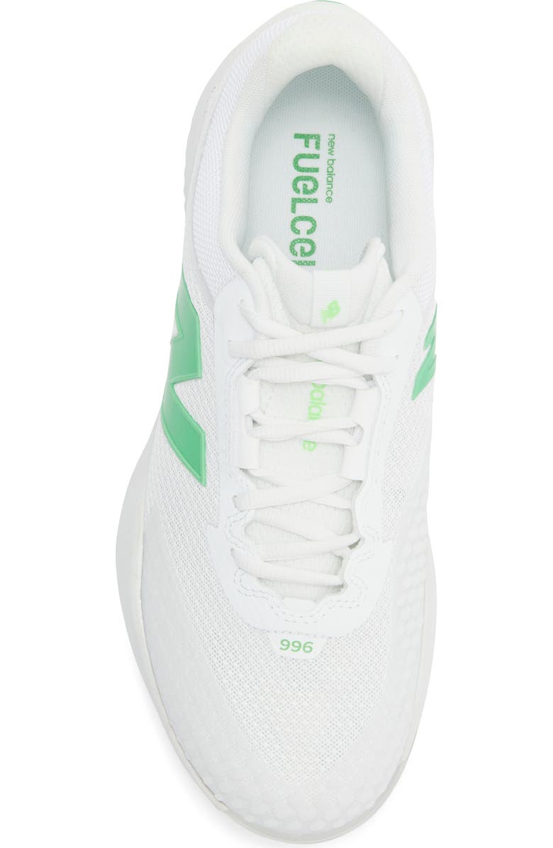 New Balance 996 Sneaker, Alternate, color, White/ Green Apple