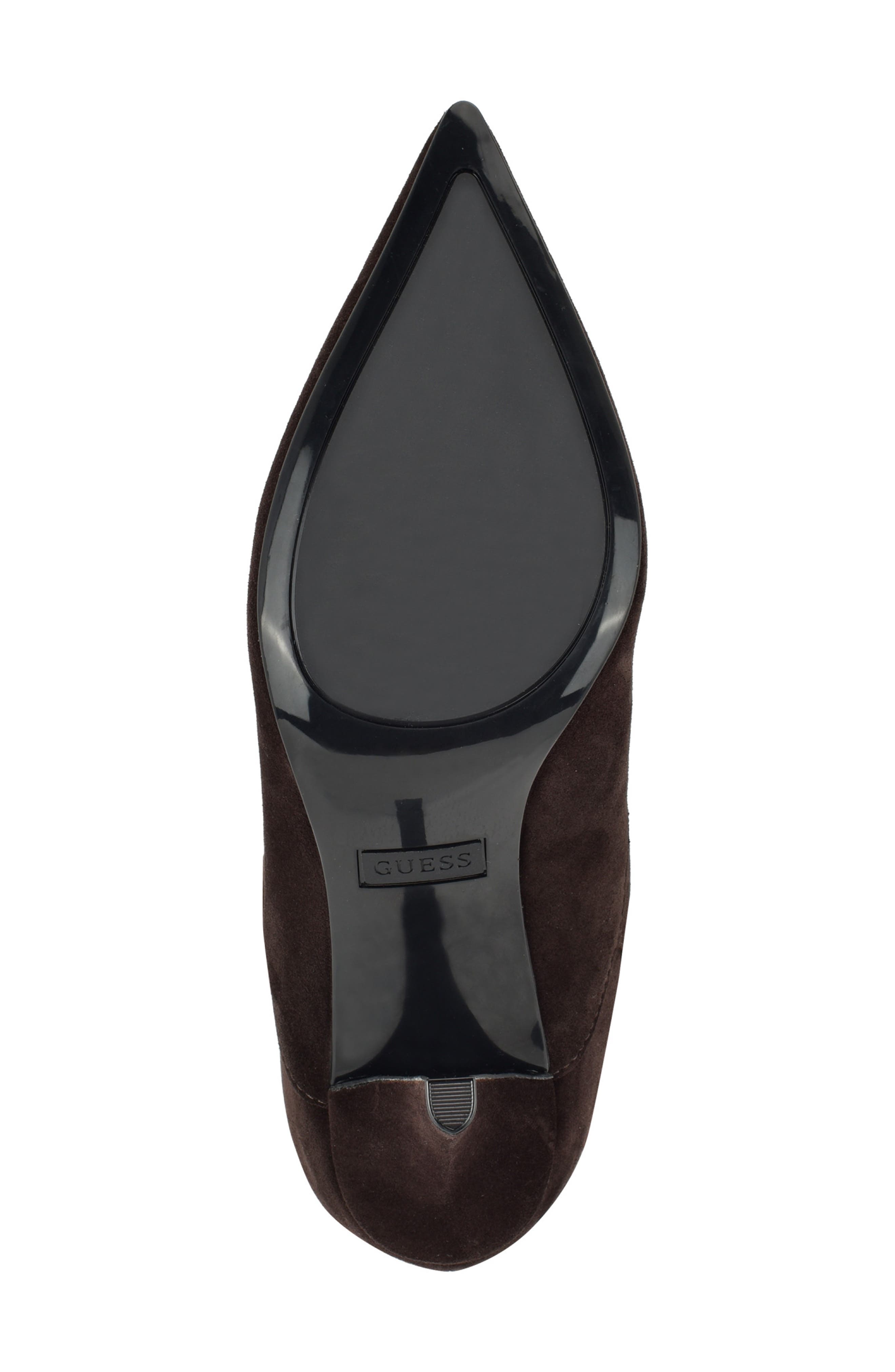 Carolan Pointed Toe Slouch Boot, Alternate, color, DARK BROWN