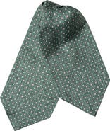 Elizabetta Ostuni - Silk Ascot Cravat Tie for Men
