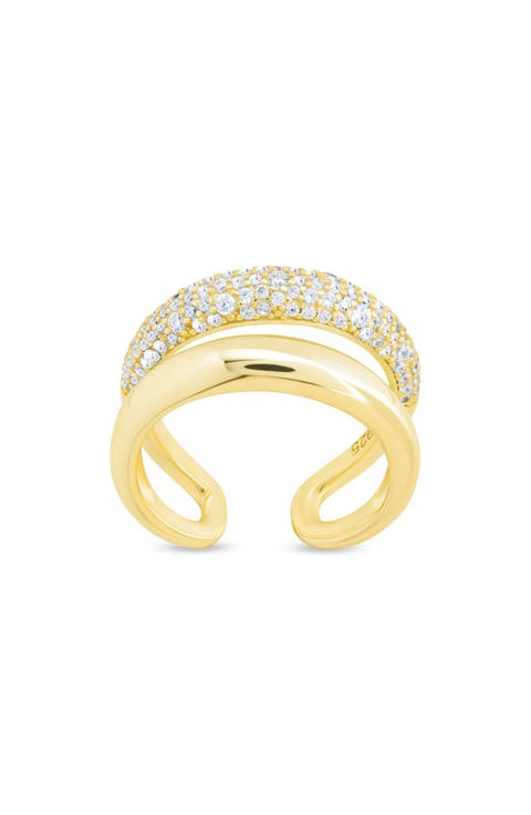 Maisey Cubic Zirconia Double Band Ring