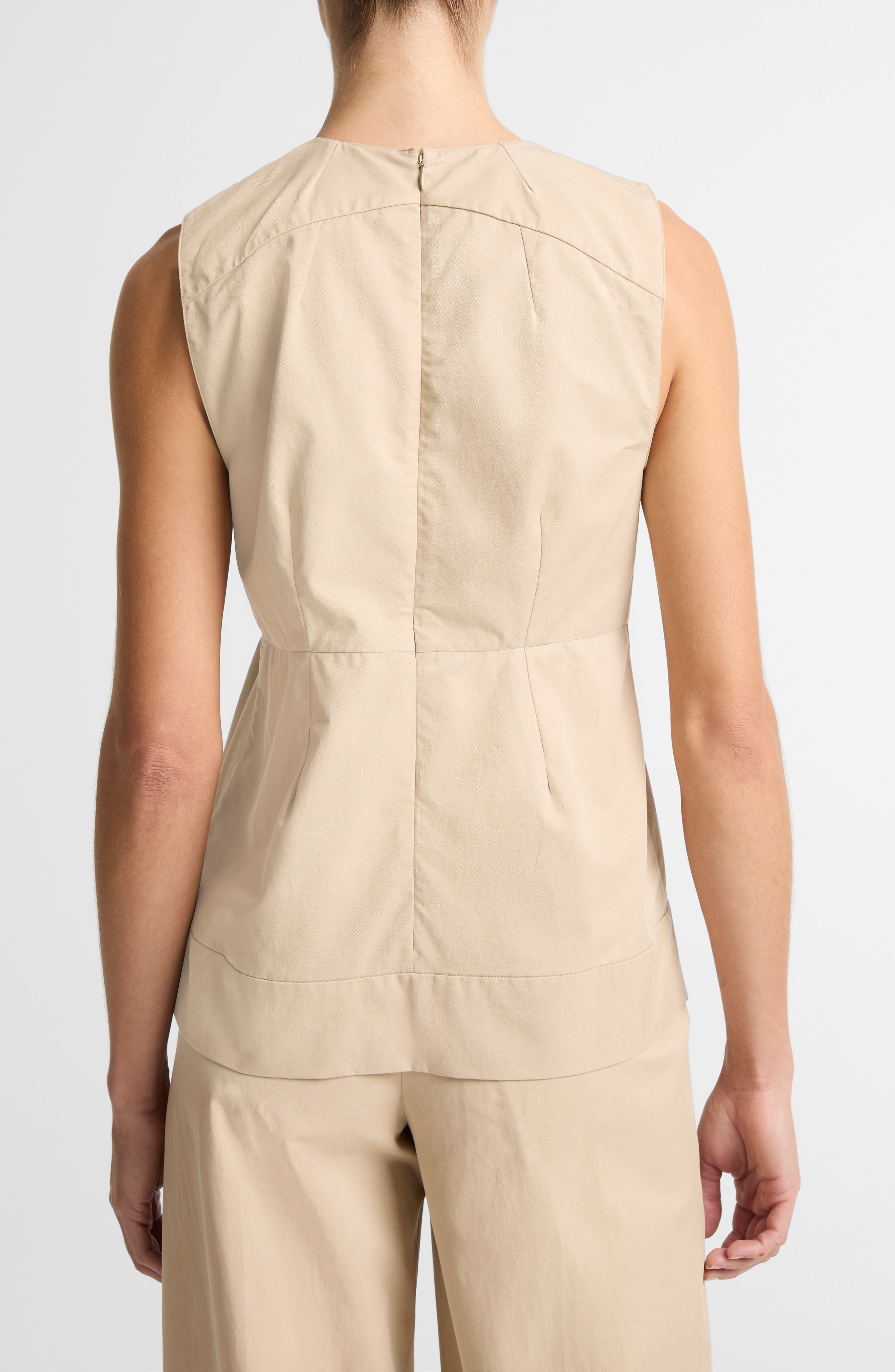 Paneled Sleeveless Top - image 4