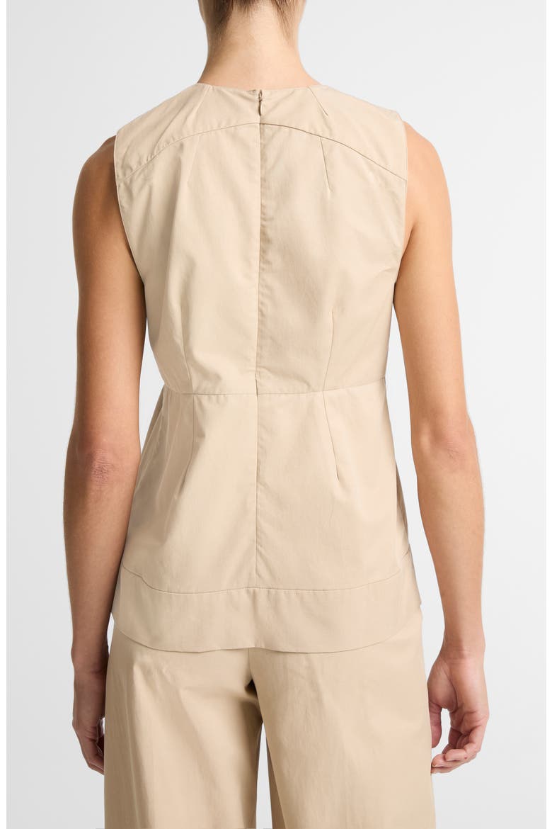 Paneled Sleeveless Top, Alternate, color, WHEATSTONE