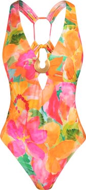 Sunshine 79 Utopia Plunge One-Piece Swimsuit