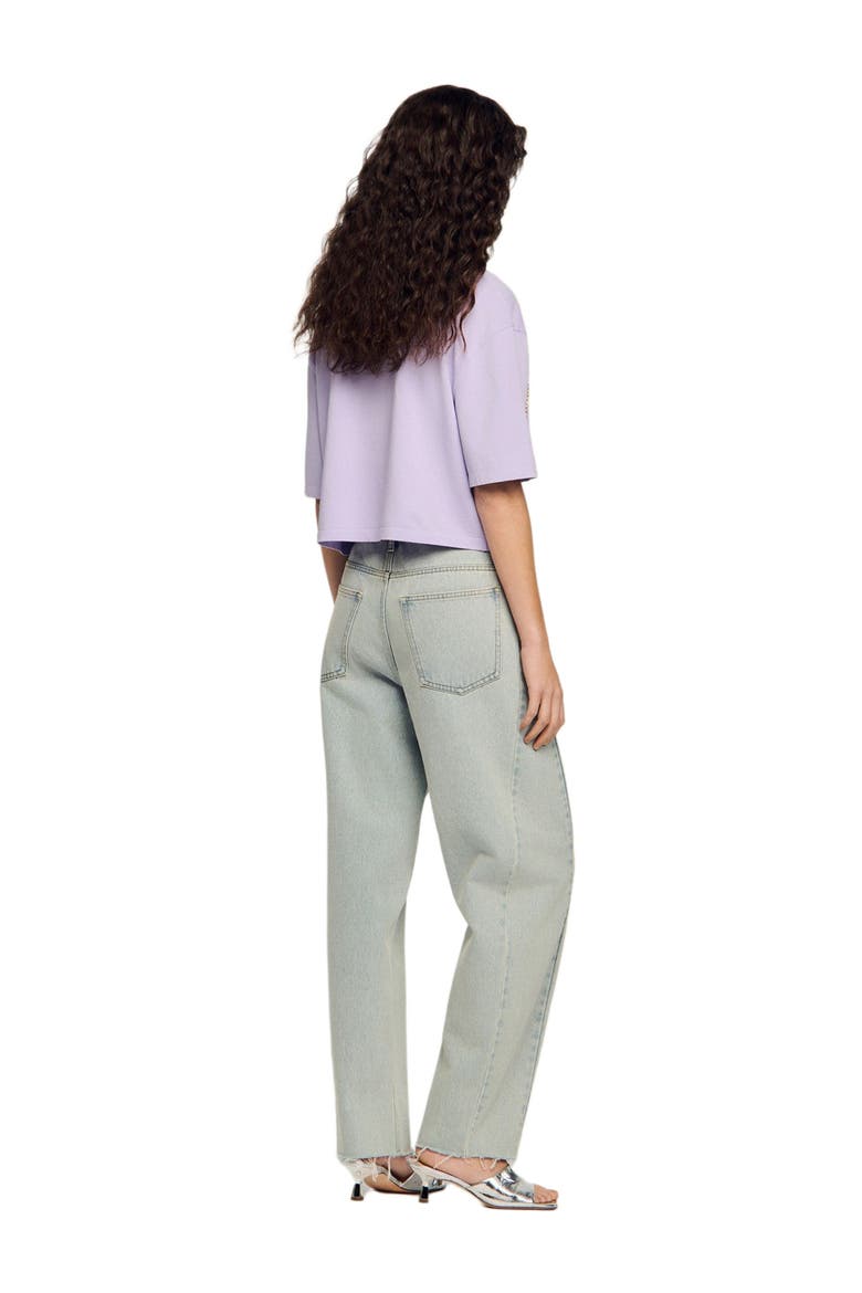 Barrel jeans, Alternate, color, Light bu jean