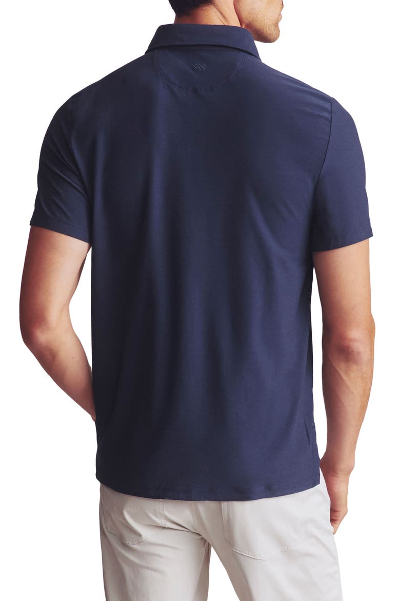 WFH Knit Polo, Alternate, color, NAVY HEATHER