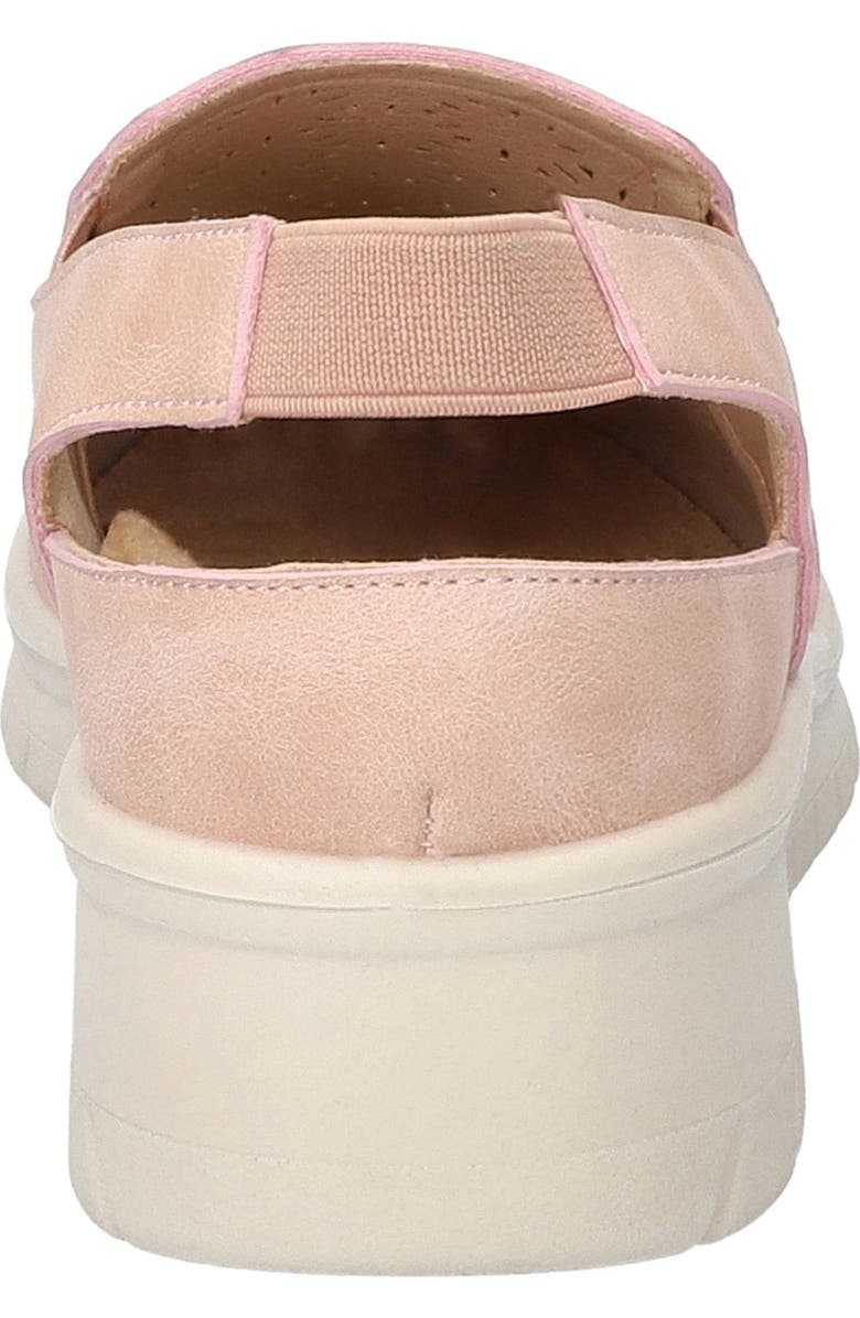 EASY STREET Petal Laser Cut Slingback Sneaker, Alternate, color, Blush