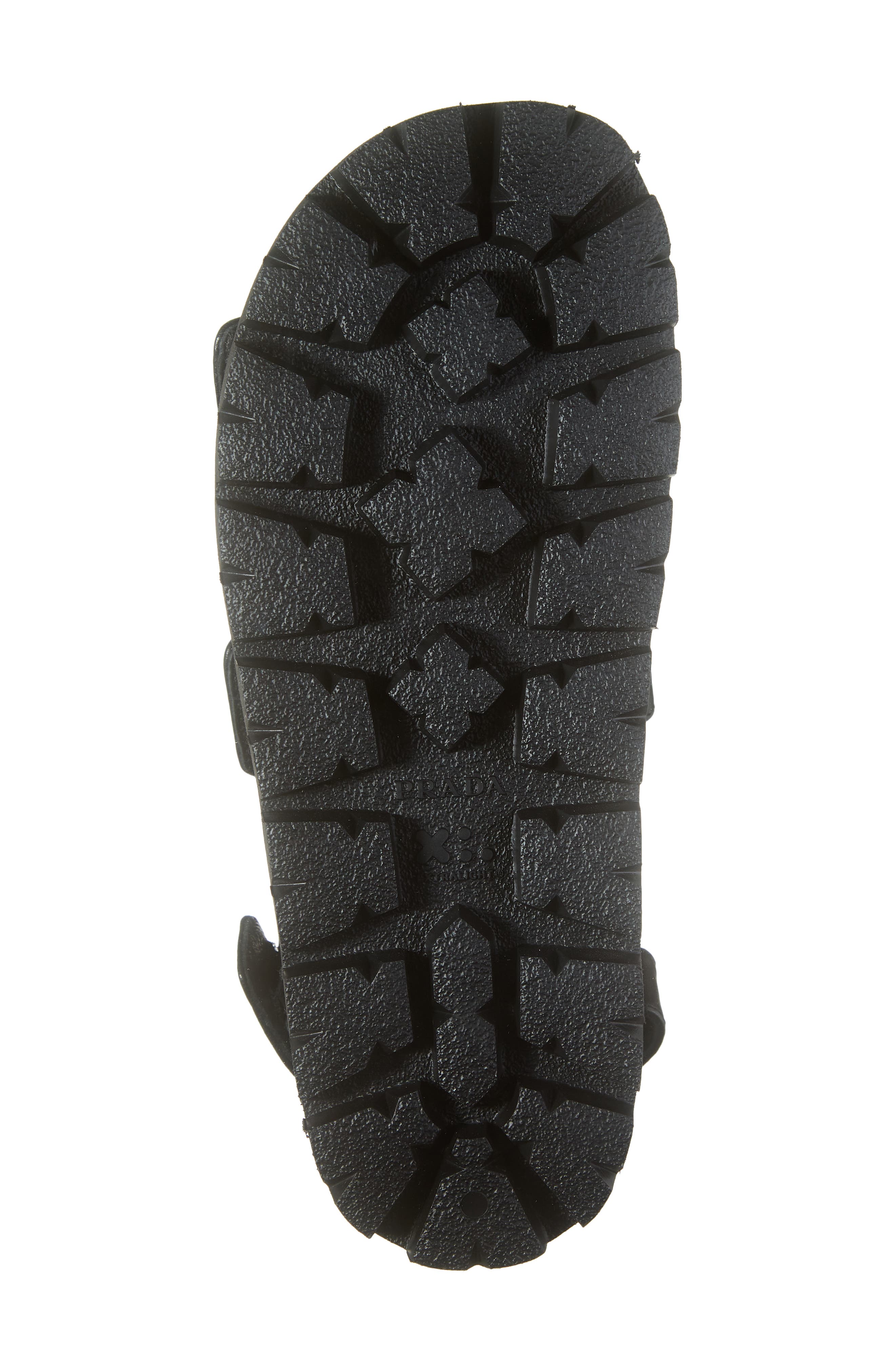 Prada Double Strap Sandal, Alternate, color, 