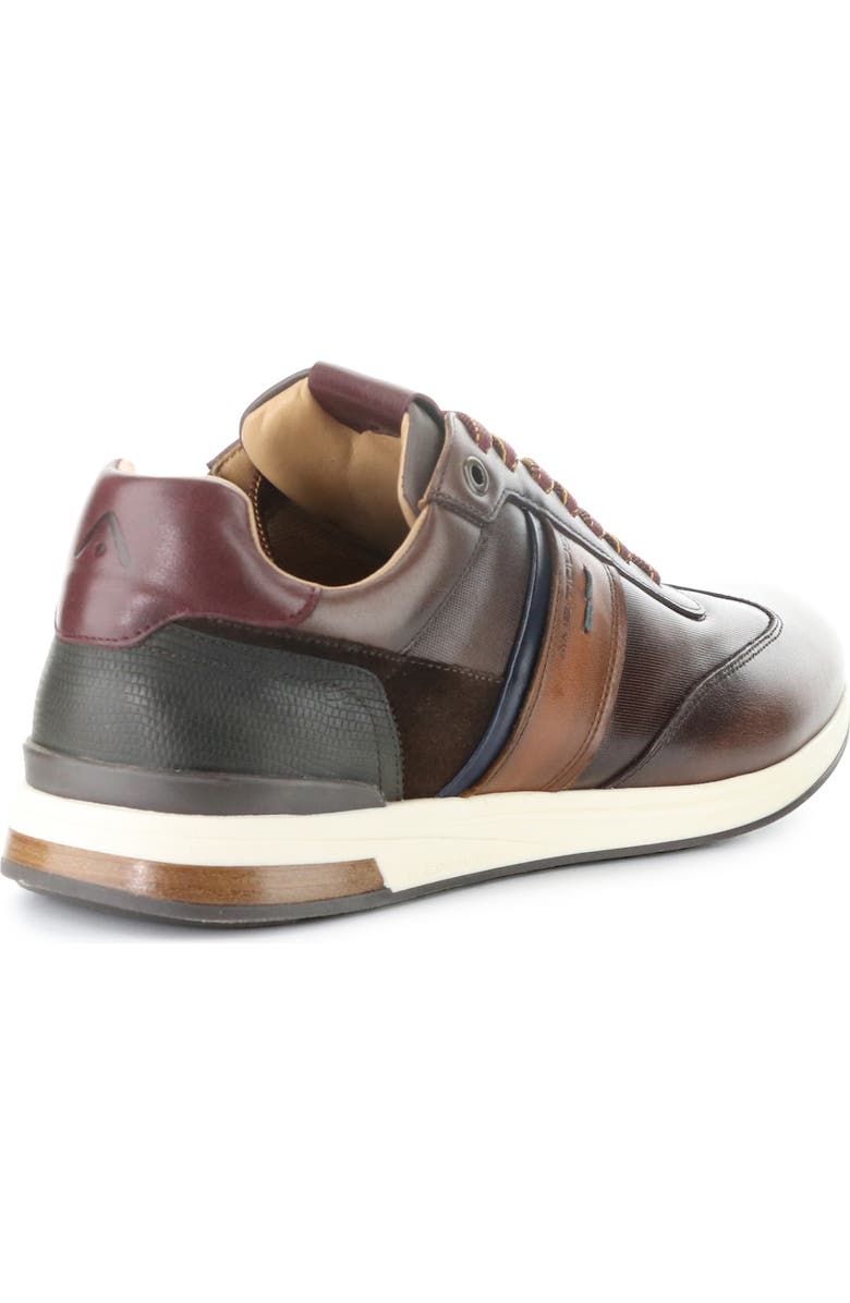 Ambitious Leather Lace-Up Sneaker, Alternate, color, Brown Leather