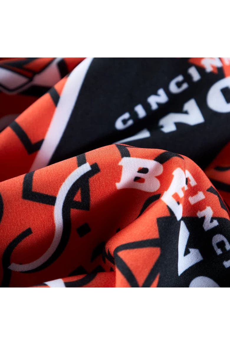 Men's Chubbies Orange Cincinnati Bengals Game Day Fit Classic Lined Swim Trunks, Alternate, color, Orange