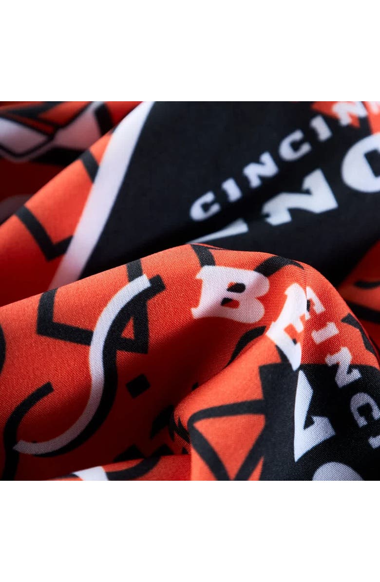 Chubbies Men's Chubbies Orange Cincinnati Bengals Game Day Fit Classic Lined Swim Trunks, Alternate, color, Orange