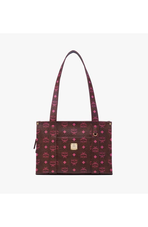 Aren School Bag Tote in Visetos