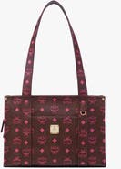 MCM Aren School Bag Tote in Visetos