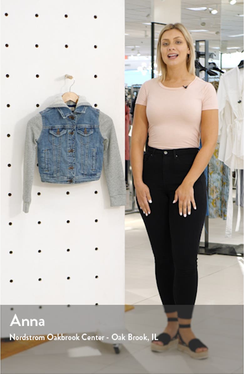 Hooded Denim Jacket, sales video thumbnail