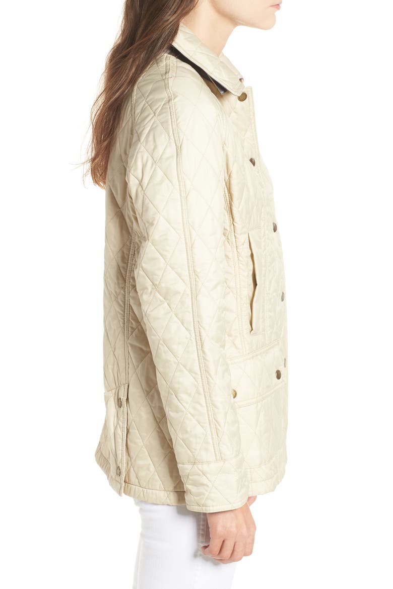 Beadnell Summer Quilted Jacket, Alternate, color, PEARL