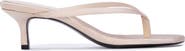 BLACK SUEDE STUDIO Tash 50 Satin Thong Sandal