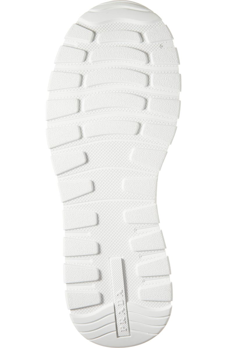 Prada Prax Sneaker, Alternate, color, Bianco
