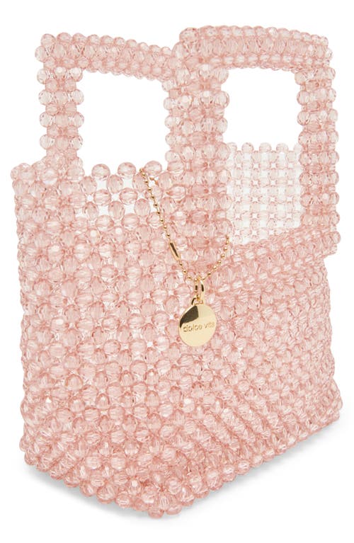 Dolce Vita Marel Beaded Tote In Champagne