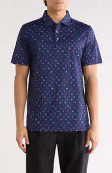 Bugatchi Victor OoohCotton® Golf Polo