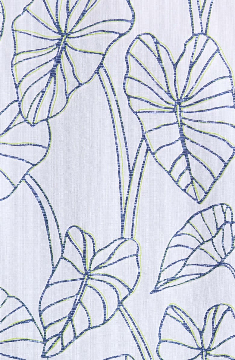 Kahala Lo'I Lines Short Sleeve Shirt, Alternate, color, Light Grey