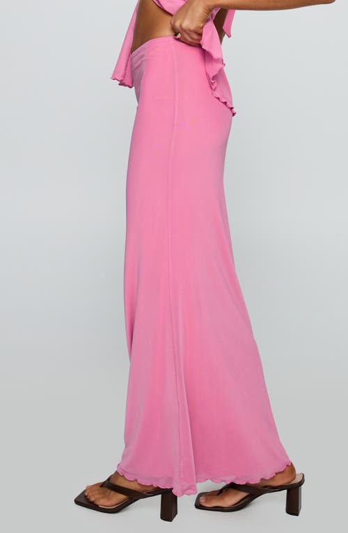 Princess Polly De Angelo Mesh Maxi Skirt In Pink
