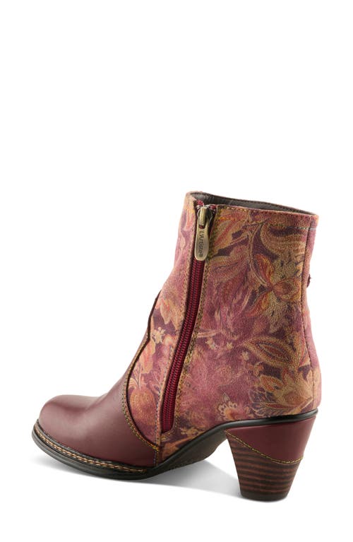 L'artiste By Spring Step Naima Bootie In Multi