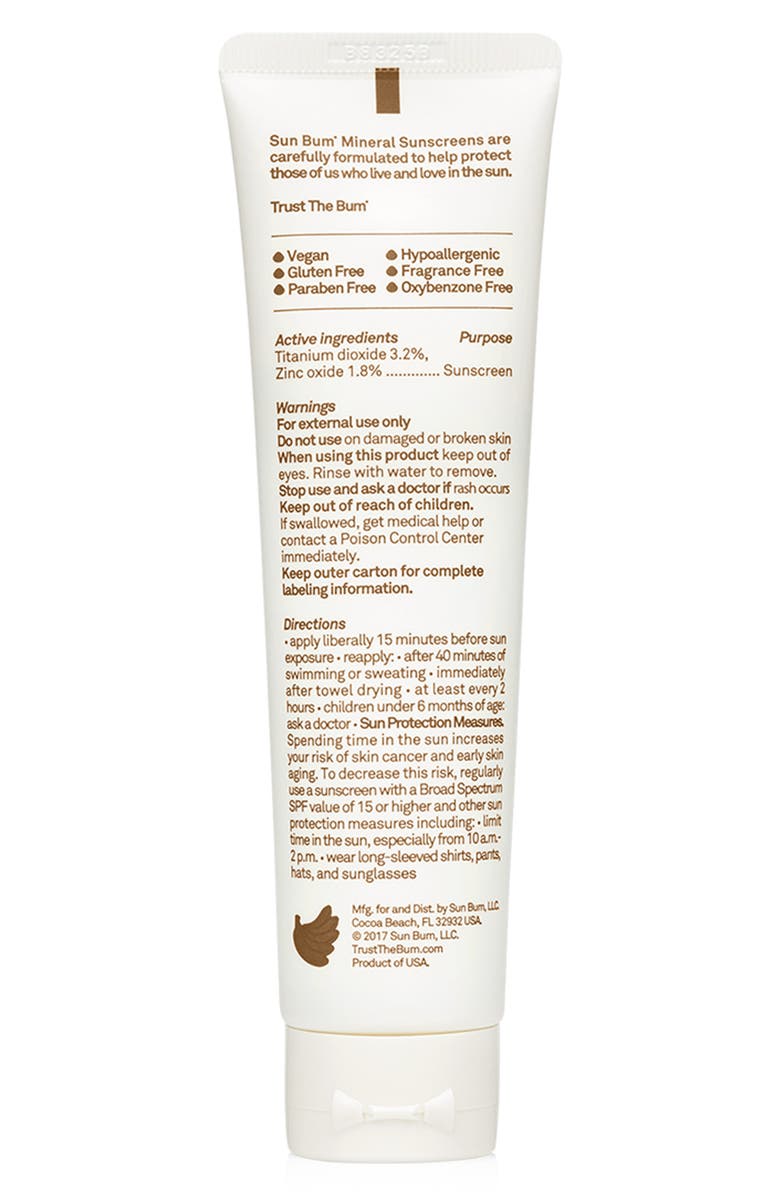 Sun Bum Mineral SPF 30 Sunscreen Tinted Face Lotion - 1.7 oz., Alternate, color, 