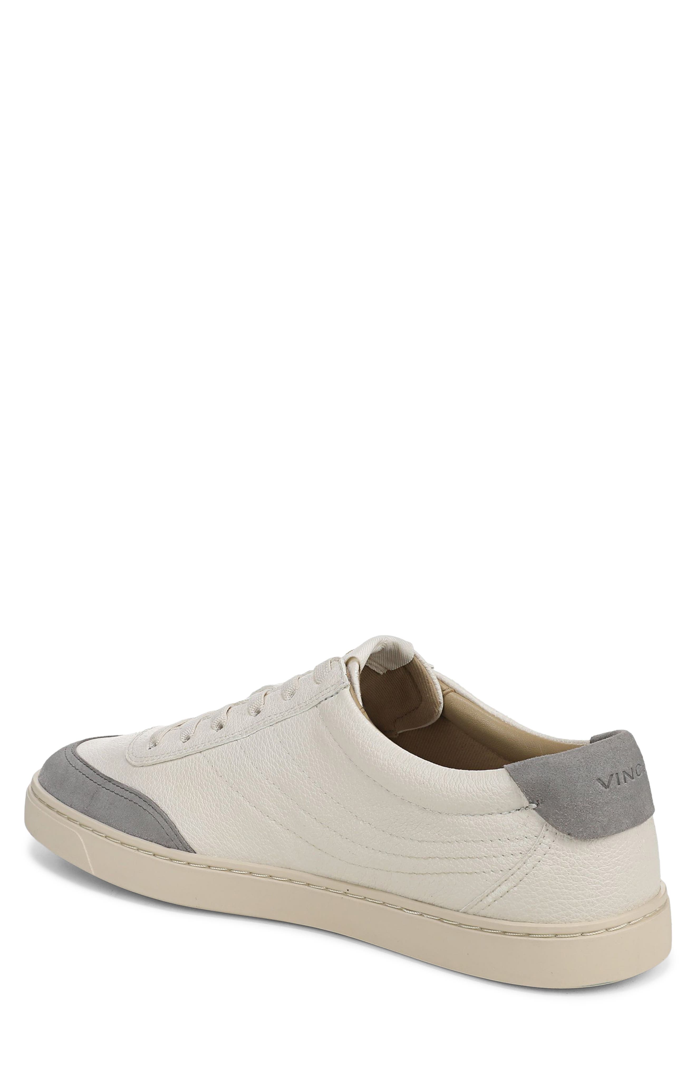 Vince Palm Sneaker, Alternate, color, Pebble White/Smoke Grey