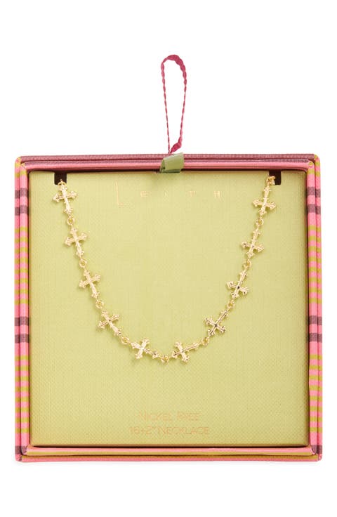 Cross Chain Necklace