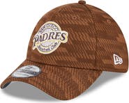 New Era Men's New Era Brown San Diego Padres 2025 MLB Clubhouse 39THIRTY Flex Hat