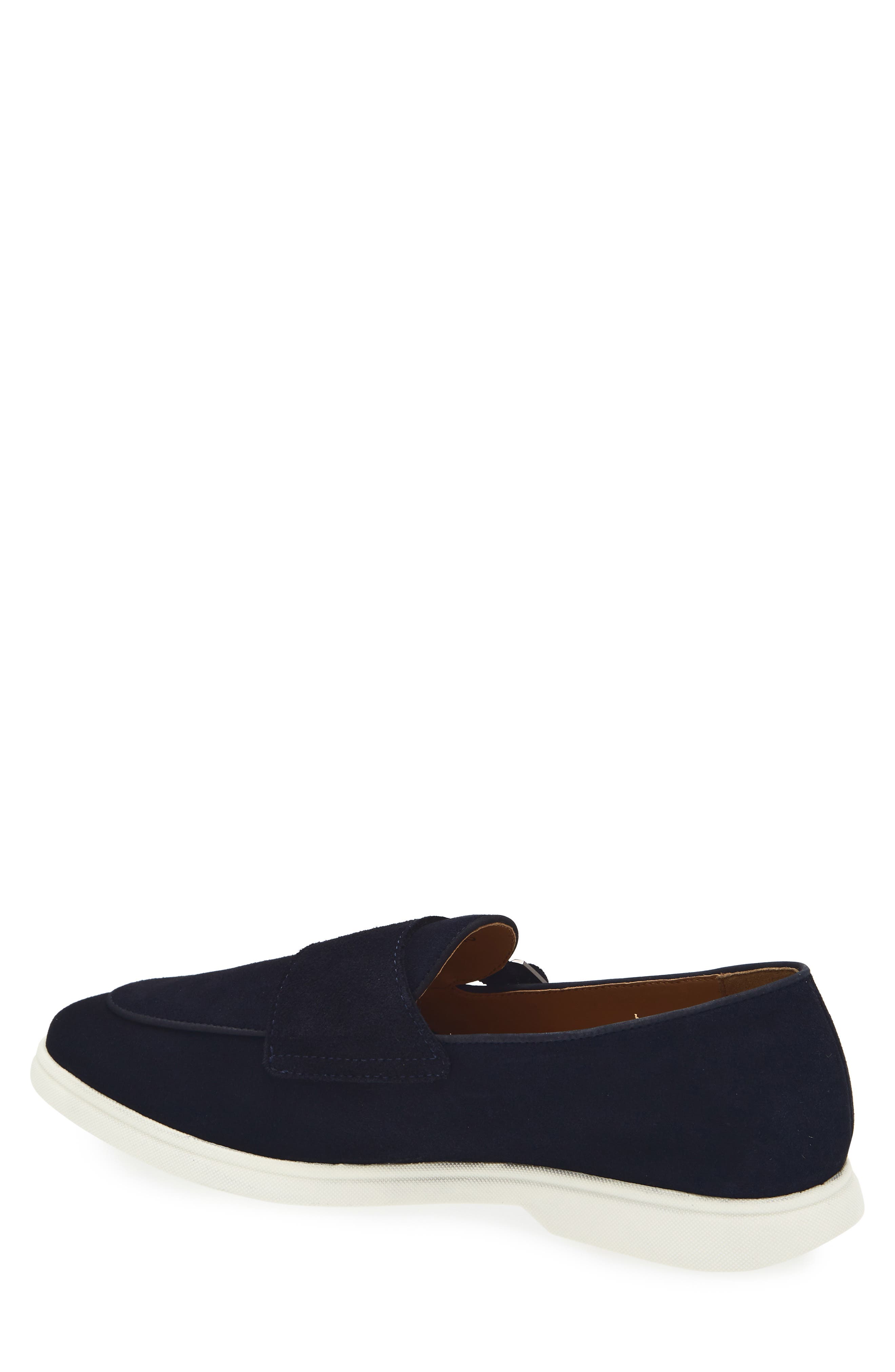 BOSS Sienne Double Monk Loafer, Alternate, color, Dark Blue