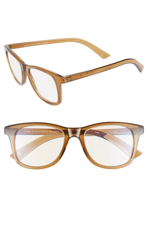 Grime in Banishment 52mm Blue Light Blocking Reading Glasses